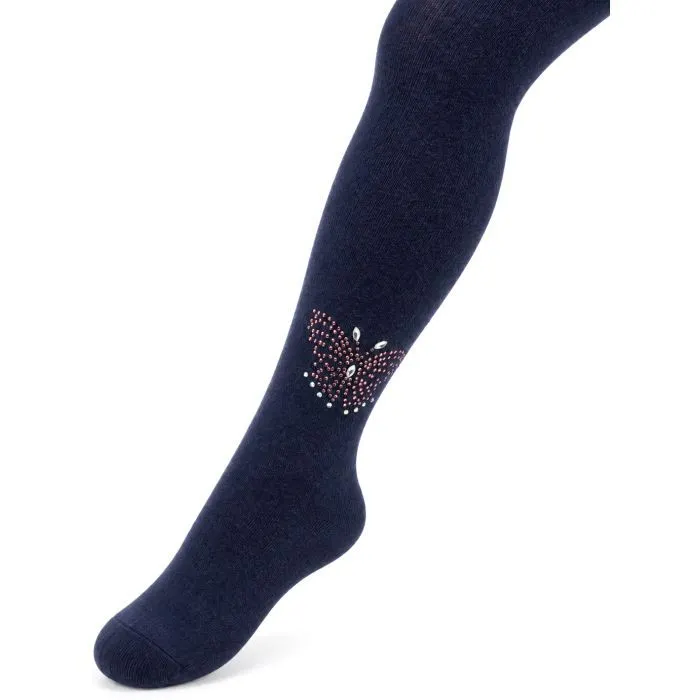 Колготки детские BNM со стразами (M0C0302-1031-3G-blue) изображение 3