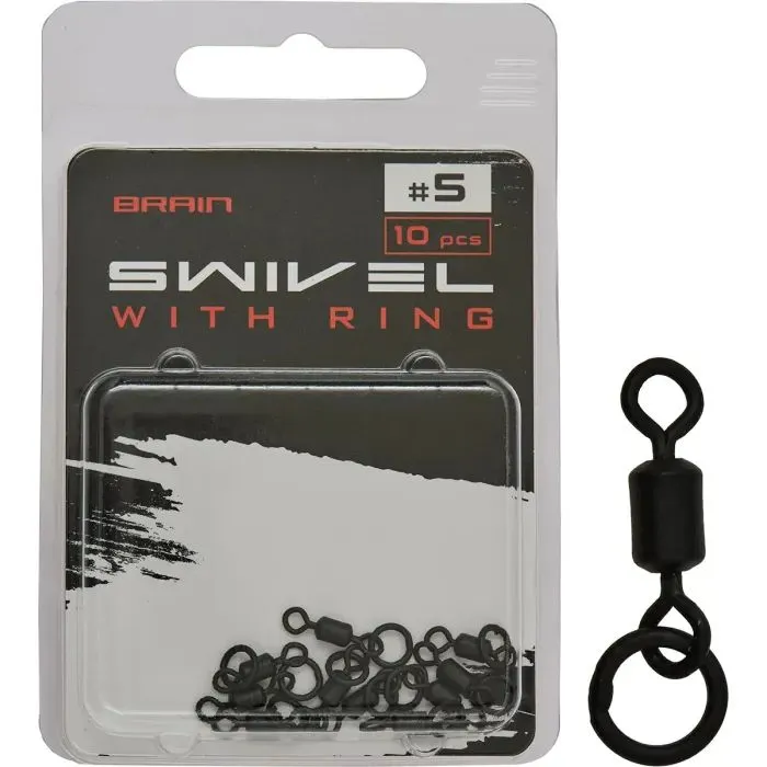 Вертлюг Brain Swivel With Ring No.5 (10 шт/уп) SGCA-8013-5 (1858.24.77)