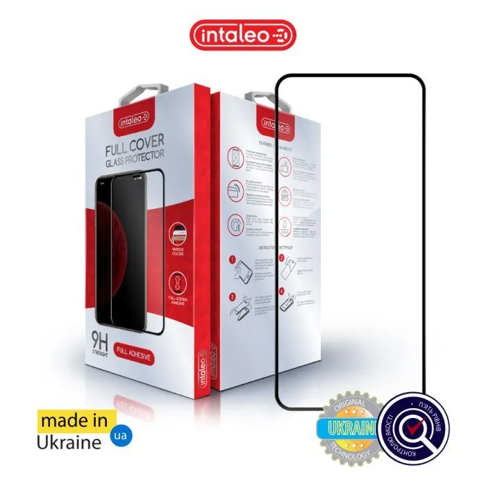 Стекло защитное Intaleo Full Glue Xiaomi Redmi Note 14 Pro 4G Black (1283126599477)