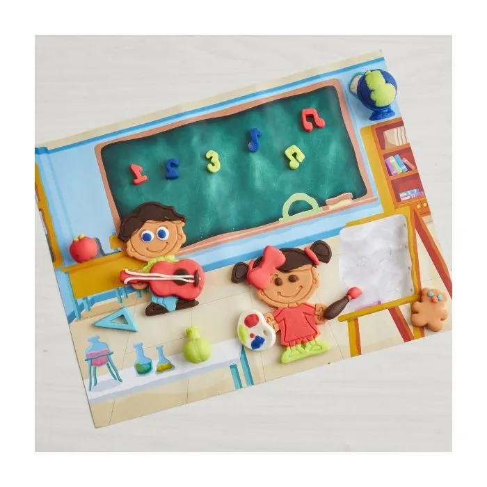 Набір для творчості Hasbro Play-Doh Шкільні пригоди (F9140) зображення 8