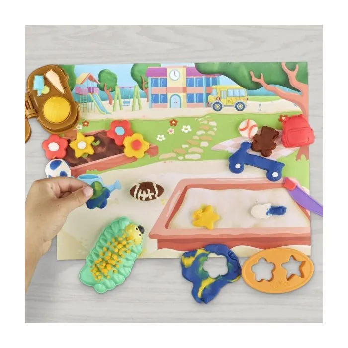 Набір для творчості Hasbro Play-Doh Шкільні пригоди (F9140) зображення 9