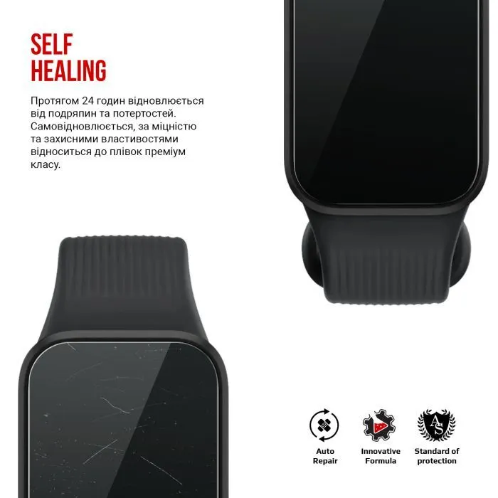 Плівка захисна Armorstandart hydrogel Xiaomi Smart Band 11 Active 6 pcs (ARM94313) зображення 3