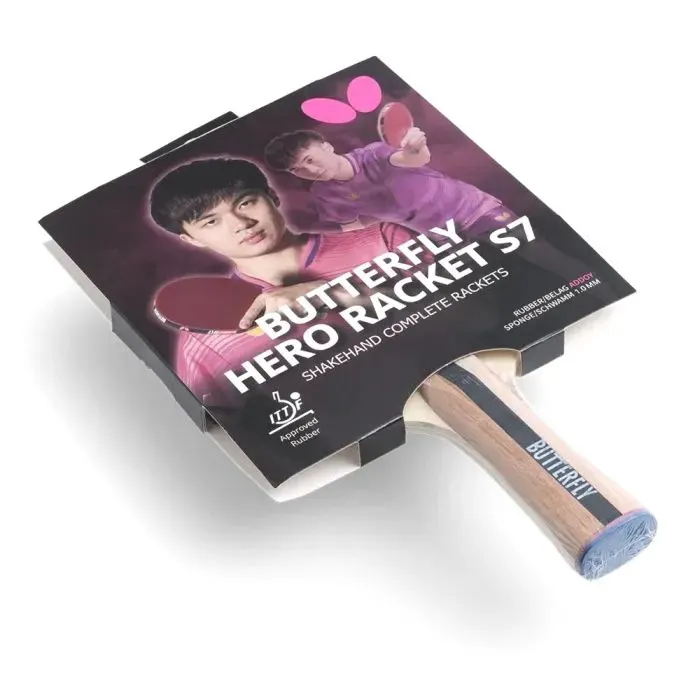 Ракетка для настільного тенісу Butterfly HERO Racket S7 Lin Yun-Ju (6251770002) (932290) зображення 5
