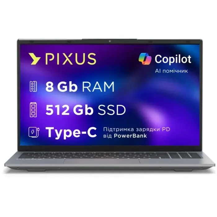 Ноутбук Pixus Link N15 (4897058532630) зображення 2