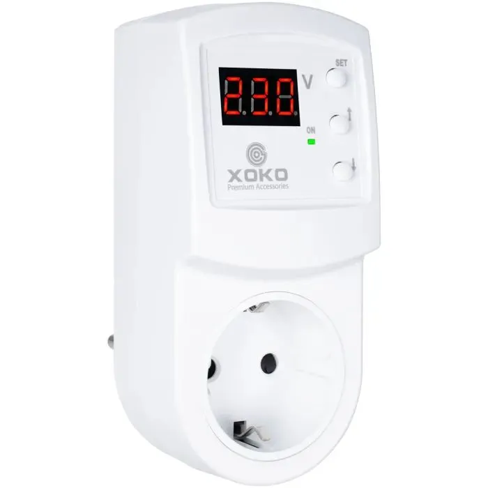 Реле напруги XoKo SP-S1 SafePlug, 16A, 3680W (SP-S1)