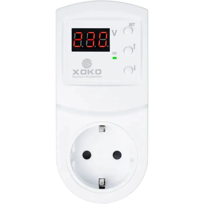 Реле напруги XoKo SP-S1 SafePlug, 16A, 3680W (SP-S1) зображення 2