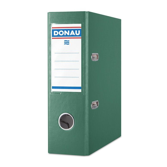 Папка - реєстратор Donau А5, 2 rings, ширина75 green MASTER (3905001PL-06)