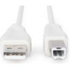 Кабель для принтера USB 2.0 AM/BM 1.8m Digitus (AK-300102-018-E)
