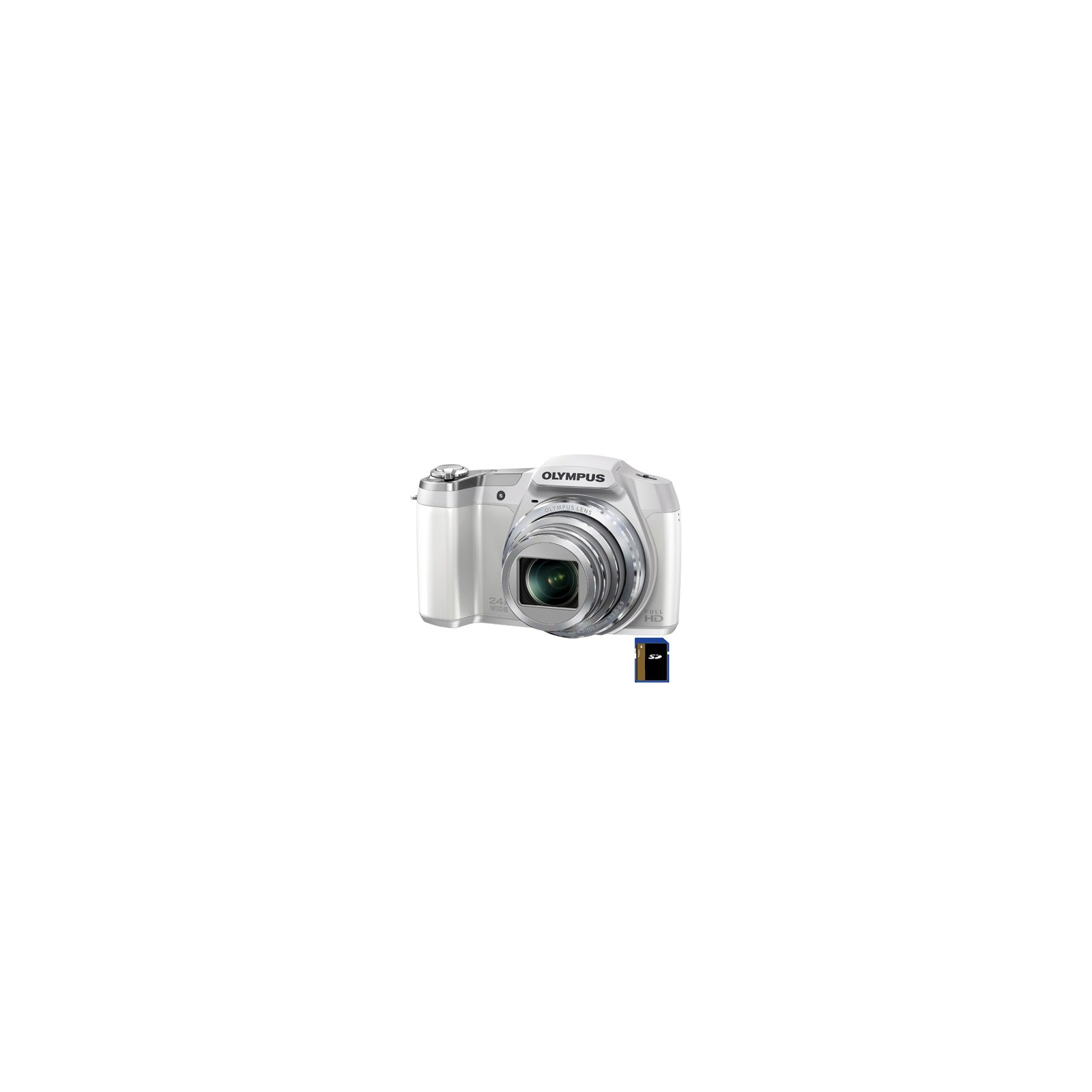 Цифровой фотоаппарат Olympus SZ-16 white (V102100WE000)