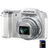 Цифровий фотоапарат Olympus SZ-16 white (V102100WE000)