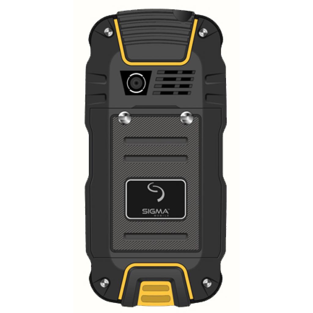 Мобильный телефон Sigma X-treme DZ67 Travel Yellow Black (6907798466411) изображение 2
