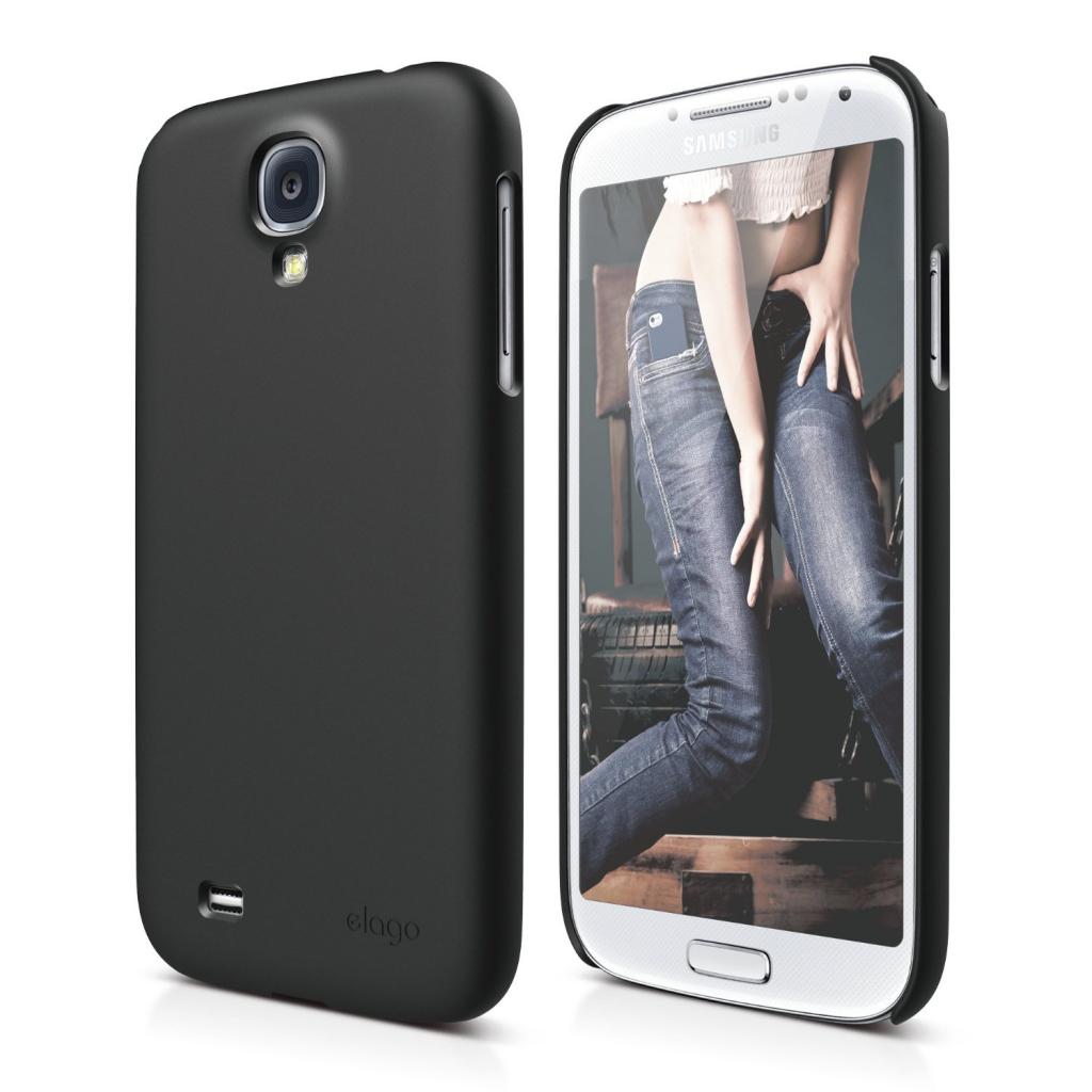 Чехол для мобильного телефона Elago для Samsung I9500 Galaxy S4 /G7 Slim Fit Glossy (ELG7SM-SFBK-RT)