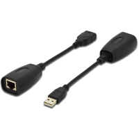 Photos - Cable (video, audio, USB) Digitus Дата кабель USB to UTP Cat5   DA-70139-2 (DA-70139-2)