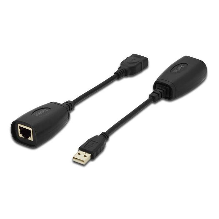 Дата кабель USB to UTP Cat5 Digitus (DA-70139-2)
