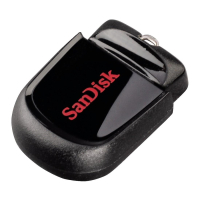USB флеш накопитель SanDisk 64GB Cruzer Fit USB 2.0 (SDCZ33-064G-B35) изображение 3