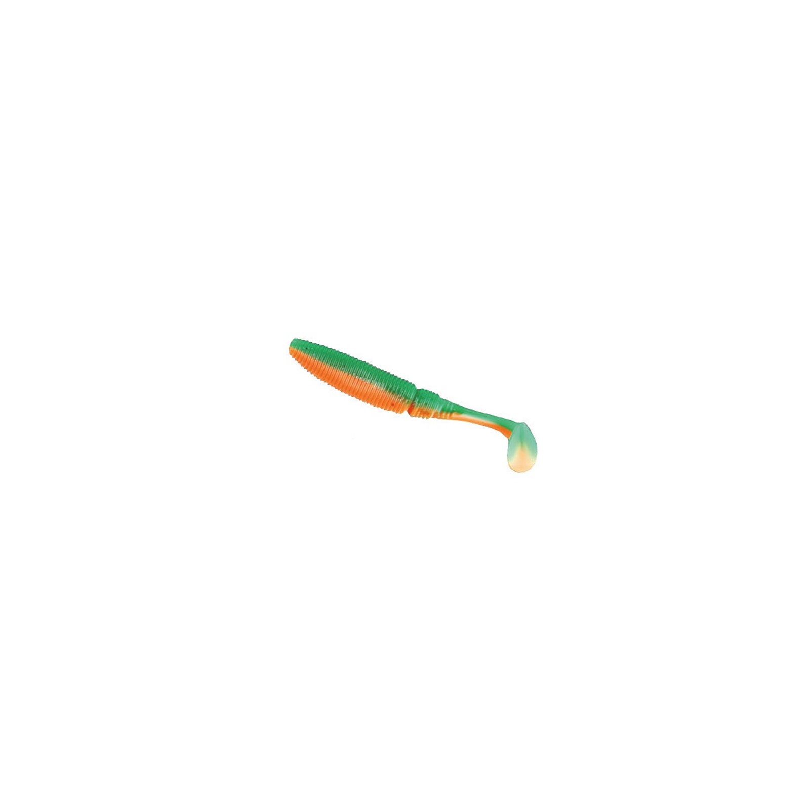 Силикон рыболовный Nomura Rolling Shad 85мм 5,5гр. цвет-055 (orange green) 8шт (NM70105508)