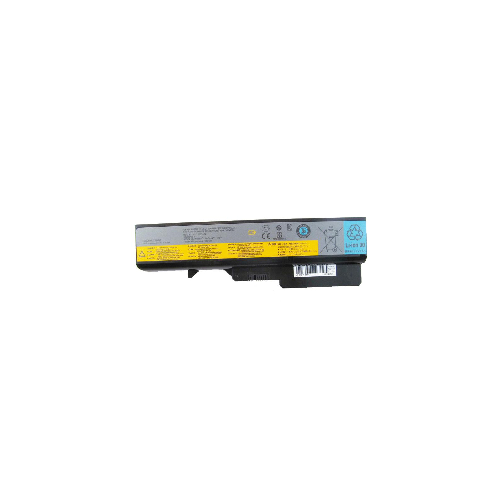Аккумулятор для ноутбука Lenovo IdeaPad G460 57Y6454, 5200mAh, 6cell, 11.1V, Li-ion, черная (A41481)
