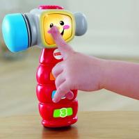 Развивающая игрушка Fisher-Price Обучающий молоточек на русском и английском (BMC33) изображение 4