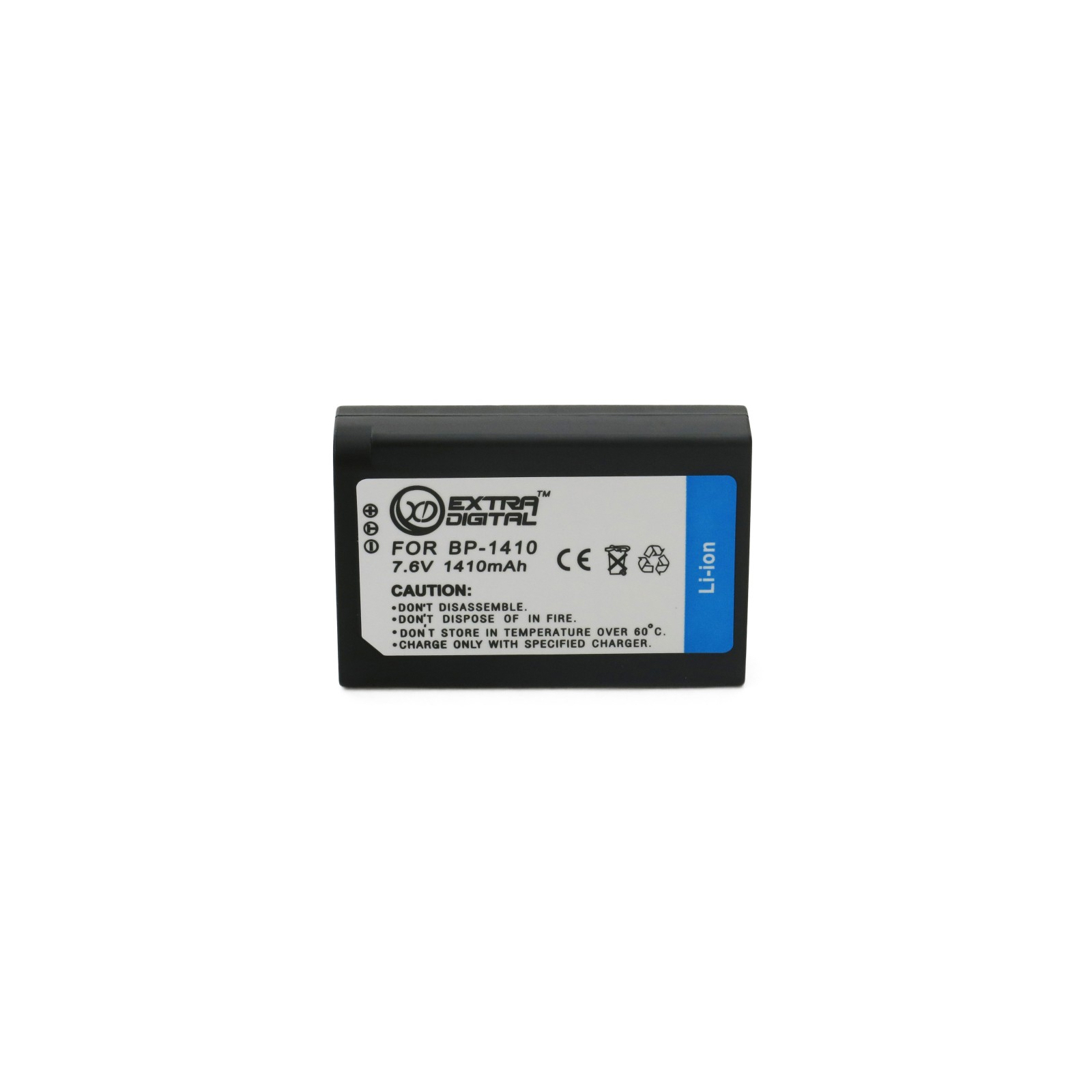 Акумулятор до фото/відео Extradigital Samsung BP1410 (BDS2684) зображення 2
