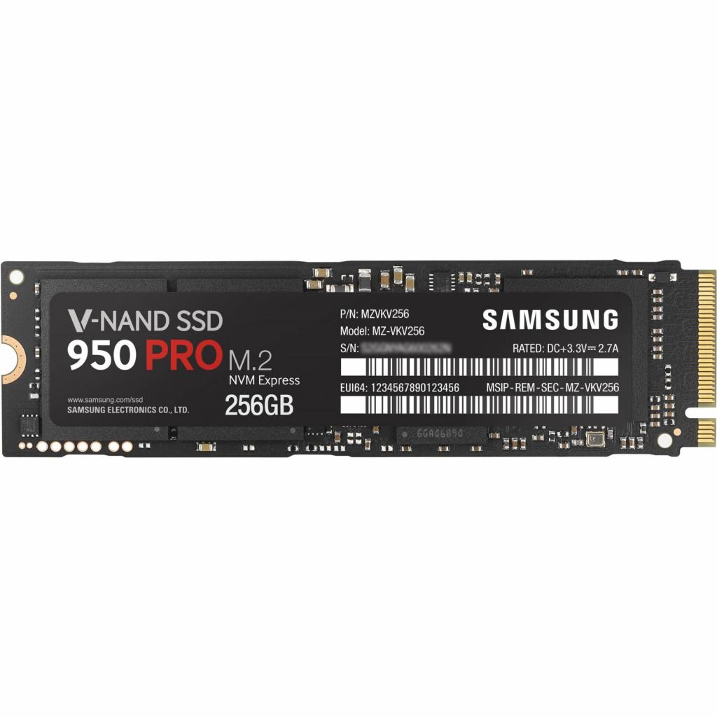 Накопичувач SSD M.2 256GB Samsung (MZ-V5P256BW)