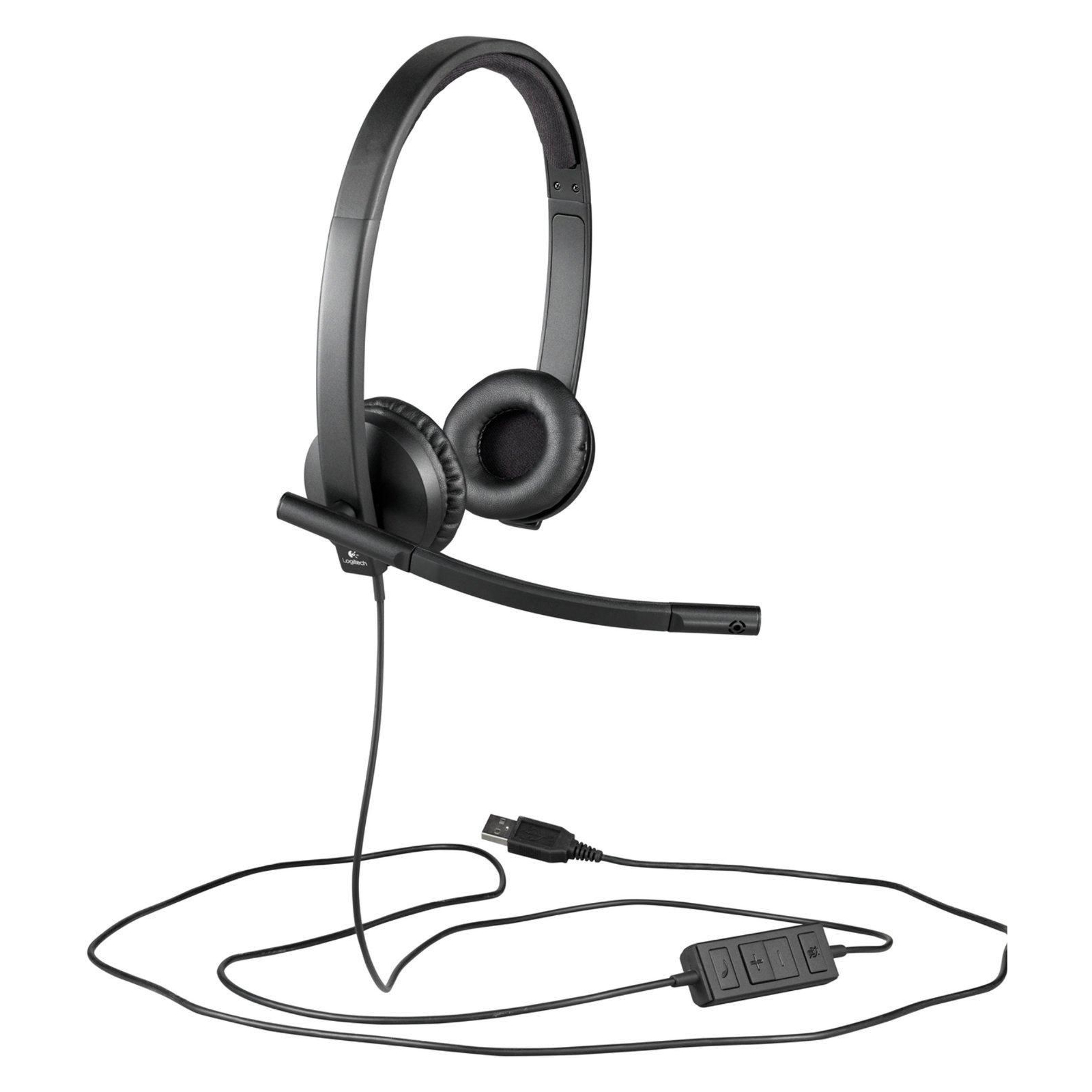 Навушники Logitech H570e USB Headset Stereo (981-000575) зображення 6