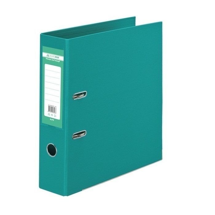 Папка - регистратор Buromax А4 double sided, 70мм, PP, turquoise, built-up (BM.3001-06c)