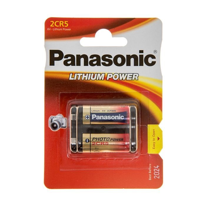 Батарейка Panasonic 2CR5 * 1 LITHIUM (2CR-5L/1BP)