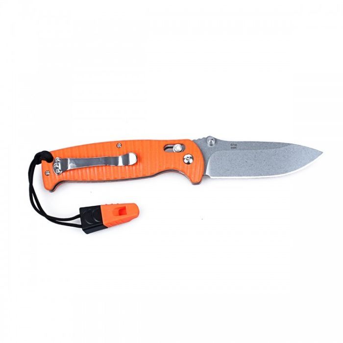 Нож Ganzo G7413P-OR-WS оранжевый (G7413P-OR-WS) изображение 2