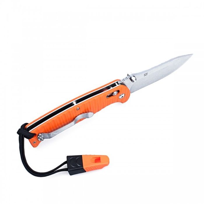 Нож Ganzo G7413P-OR-WS оранжевый (G7413P-OR-WS) изображение 5