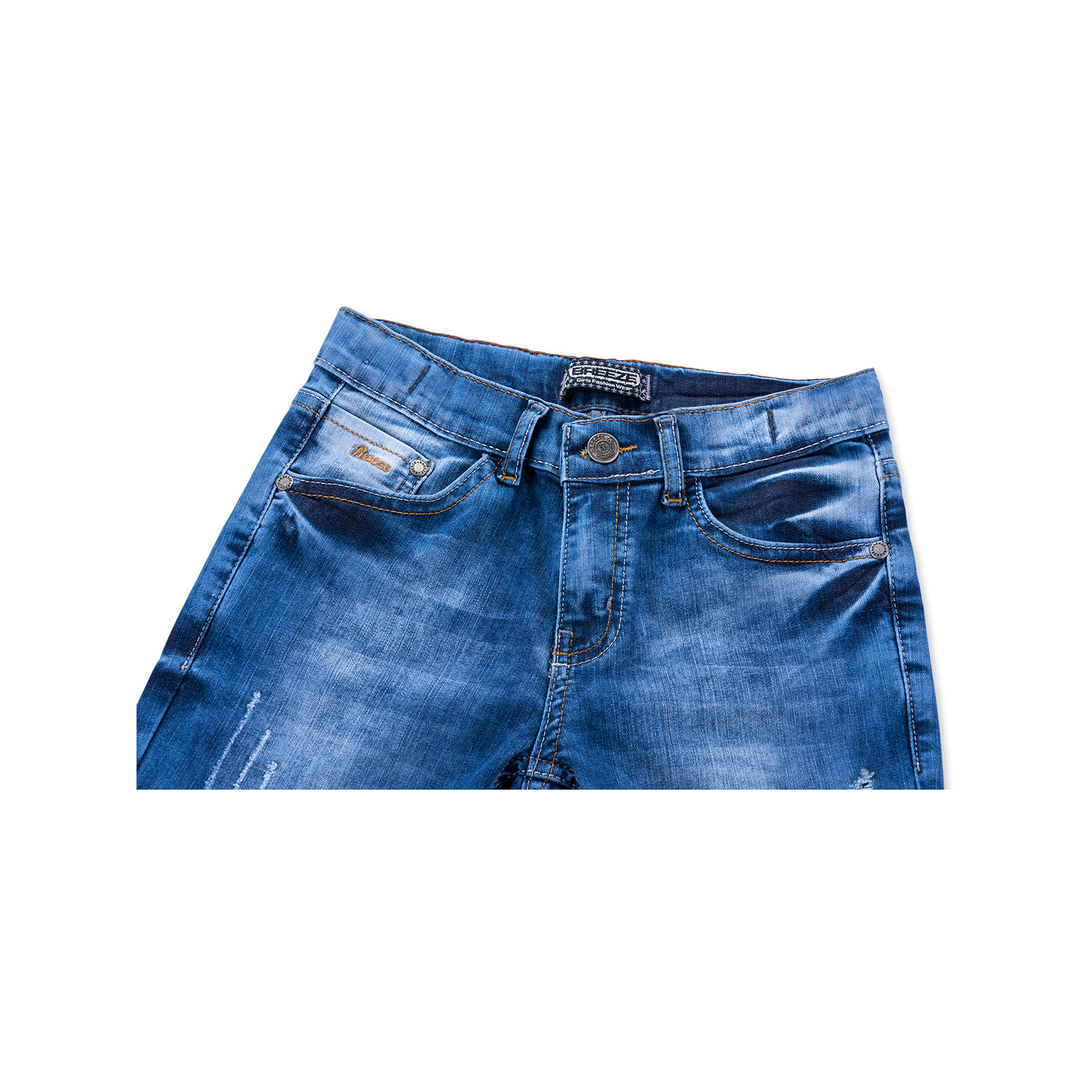 Джинсы Breeze с ремнем (20058-140G-jeans) изображение 3