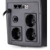 Пристрій безперебійного живлення Vinga LCD 1200VA plastic case with USB (VPC-1200PU) зображення 8