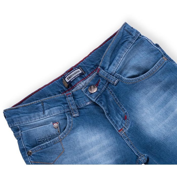 Джинсы детские E&H зауженые (20123-116B-blue) изображение 3