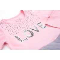 Платье детское Breeze "LOVE" (10630-128G-pink) изображение 5
