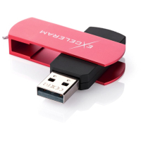 USB флеш накопитель eXceleram 64GB P2 Series Red/Black USB 2.0 (EXP2U2REB64) изображение 2