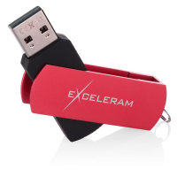 USB флеш накопитель eXceleram 64GB P2 Series Red/Black USB 2.0 (EXP2U2REB64) изображение 3