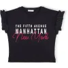 Футболка детская Breeze "MANHATTAN" (11030-146G-black)