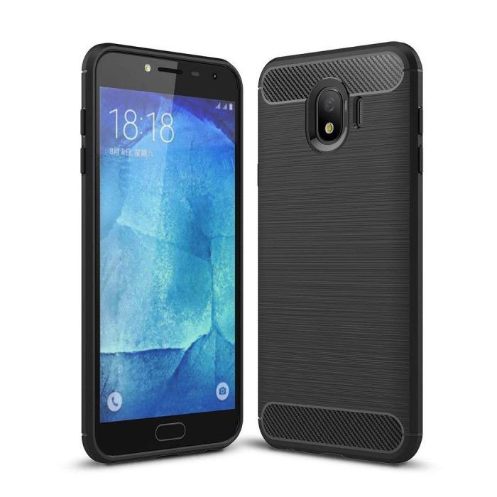 Чехол для мобильного телефона Laudtec для Samsung J4/J400 Carbon Fiber (Black) (LT-J400F)