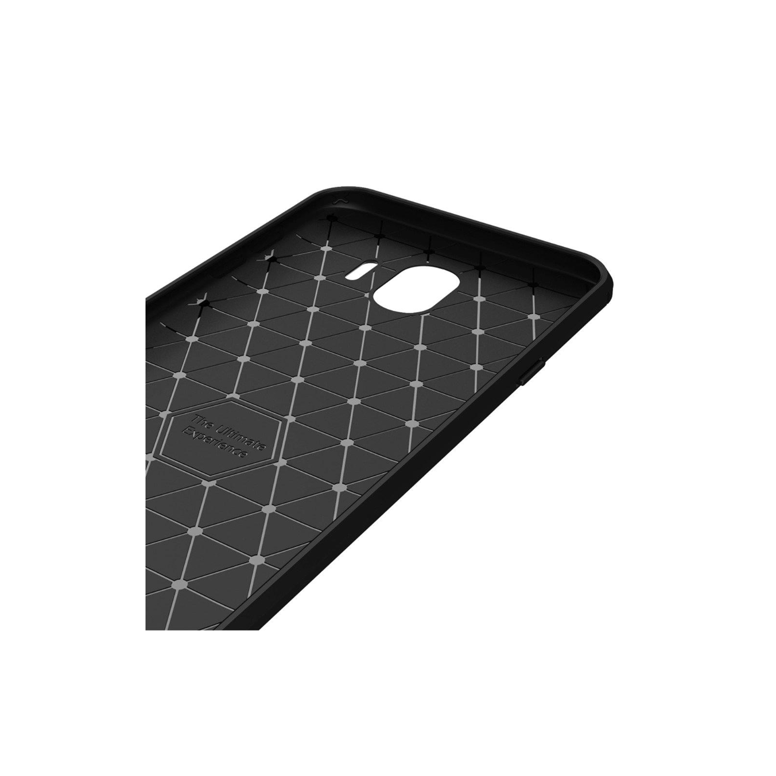 Чохол до мобільного телефона Laudtec для Samsung J4/J400 Carbon Fiber (Black) (LT-J400F) зображення 7