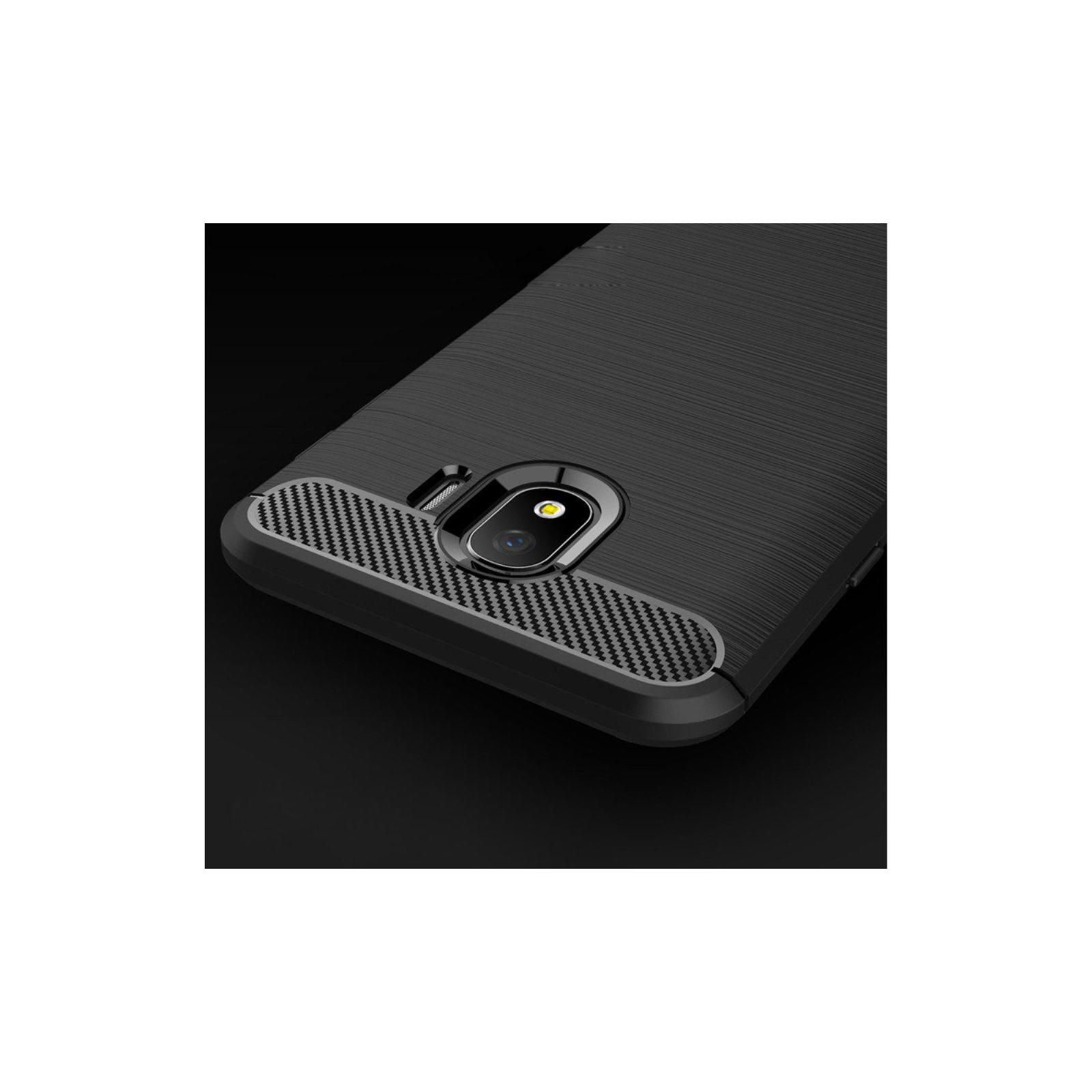 Чехол для мобильного телефона Laudtec для Samsung J4/J400 Carbon Fiber (Black) (LT-J400F) изображение 8