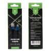 Дата кабель USB 2.0 AM to Micro 5P 1m flat nylon blue Vinga (VCPDCMFNB1B) изображение 4