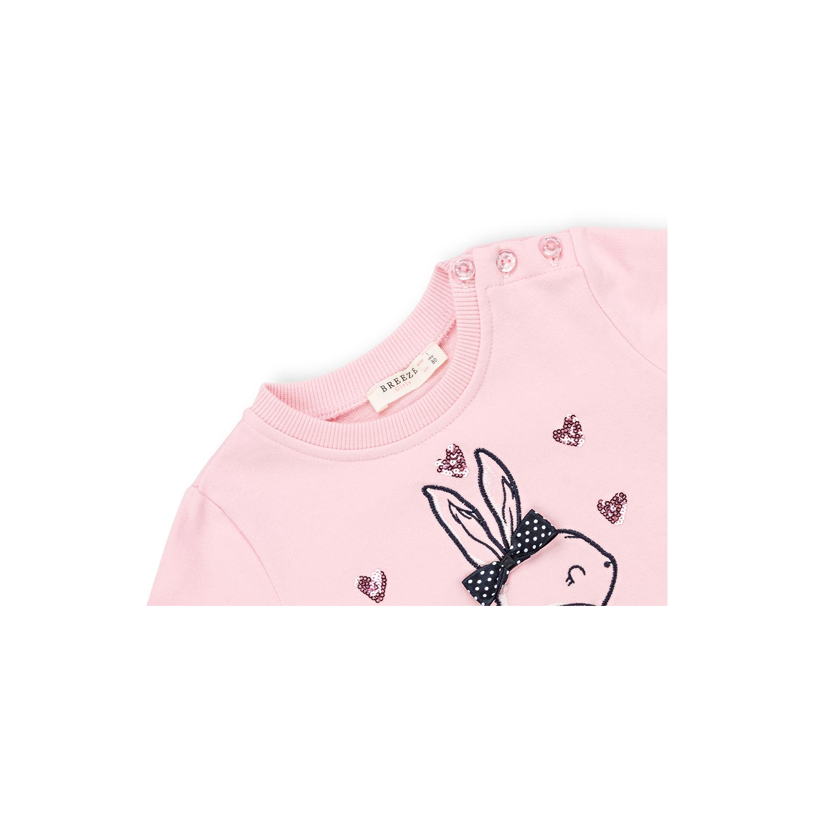 Набор детской одежды Breeze с кроликом (11406-92G-pink) изображение 7