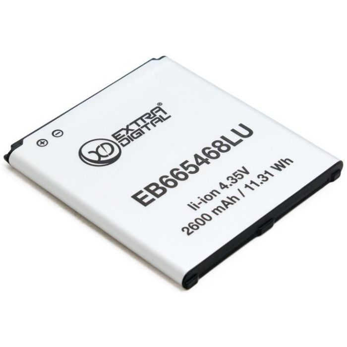 Аккумуляторная батарея Extradigital Samsung Galaxy Grand 2 Duos G7102 (2600 mAh, EB665468LU) (BMS6417) изображение 3