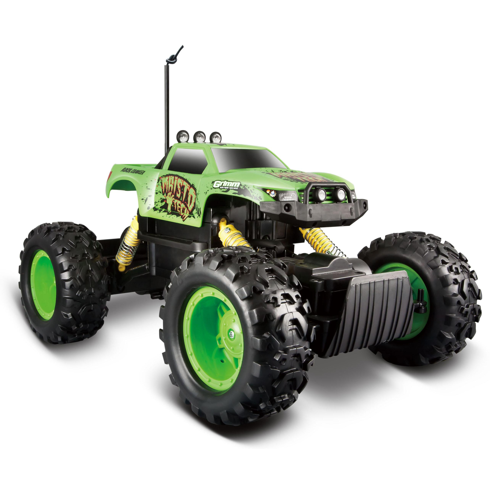 Радиоуправляемая игрушка Maisto Rock Crawler зелёный (81152 green)