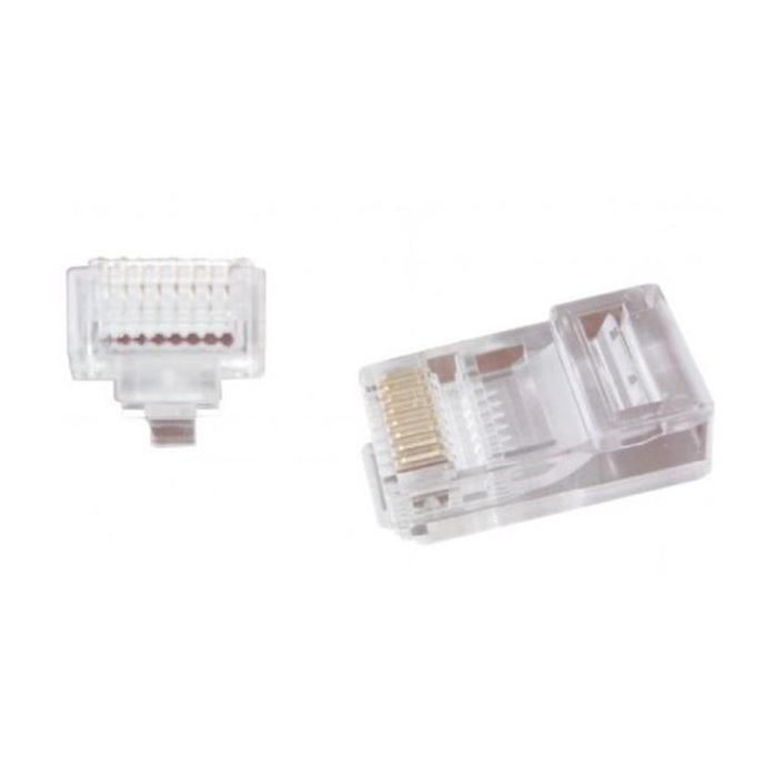 Коннектор Cablexpert RJ45 cat.5e UTP 8P8C (сквозное отв., позолоч. конт.) 50 шт (LC-PTU-01/50) изображение 2
