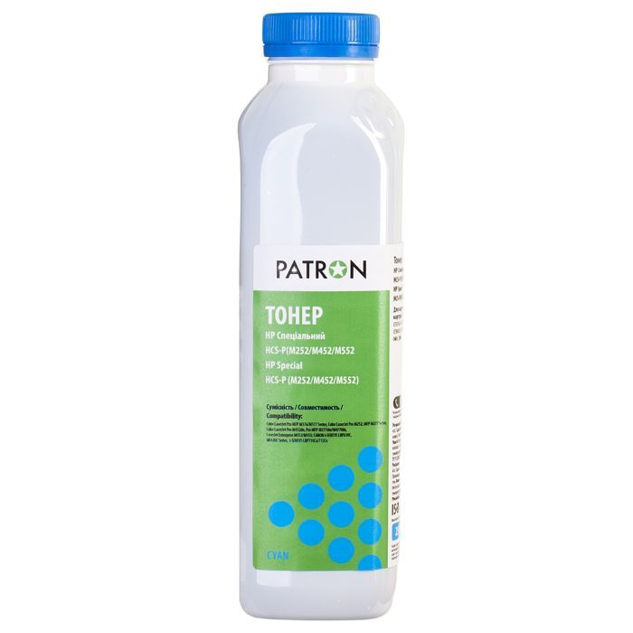 Тонер HP CLJ CP1025/1215,M252/452/552, Special, CYAN,100 g Patron (PN-HCS-P-C-100)