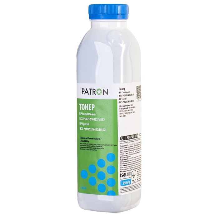 Тонер HP CLJ CP1025/1215,M252/452/552, Special, CYAN,100 g Patron (PN-HCS-P-C-100) изображение 2