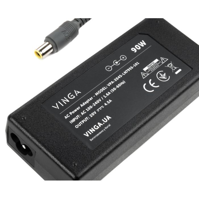 Блок питания к ноутбуку Vinga Lenovo 90W 20V 4.5A 7.9*5.5 (VPA-2045-LN7955-101) изображение 3