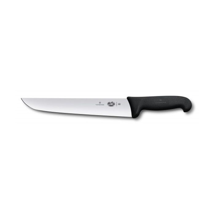 Кухонный нож Victorinox Fibrox разделочный 23 см, черный (5.5203.23)