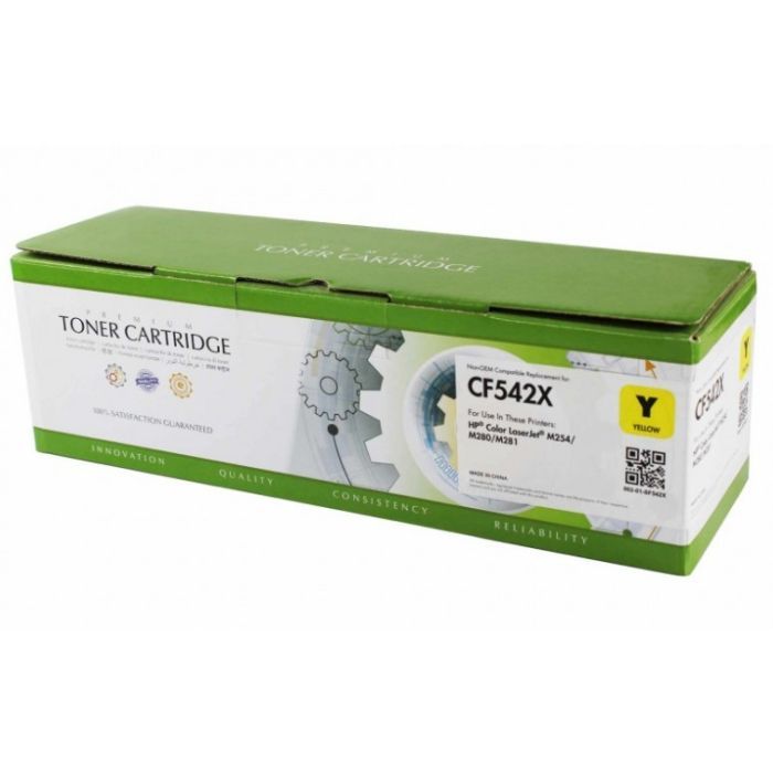 Картридж Static Control HP CLJ CF542A (203A) 1300ст yellow (002-01-SF542A)