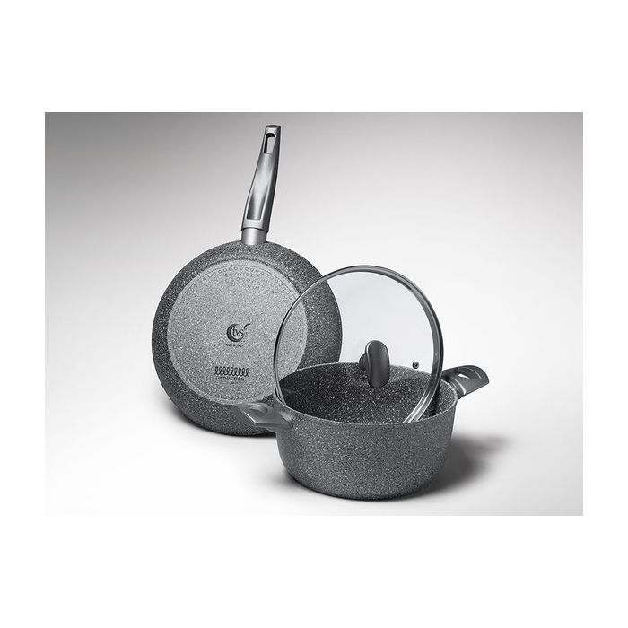 Сковорода TVS Mineralia induction Grill 28 х 28 см (BS730283310001) зображення 2